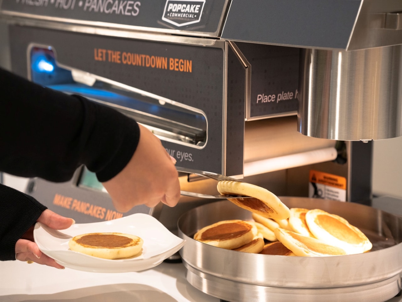 無料朝食パンケーキ（ロビー/ご利用時間 7:00～11:00）